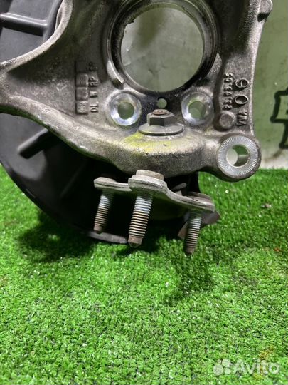 Кулак передний левый Volkswagen Passat B7 caxa