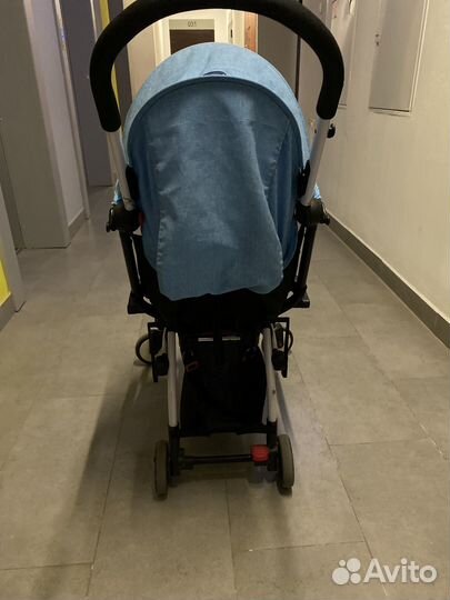 Коляска yoya babytime голубая