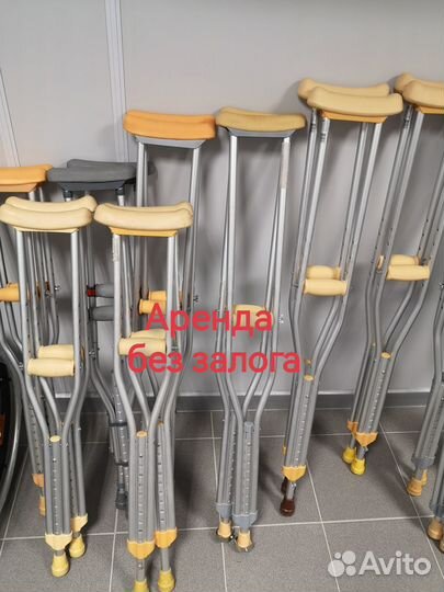 Прокат костылей