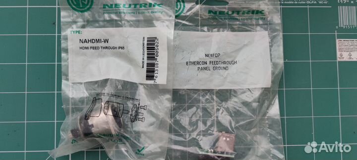 Neutrik, amphenol разъёмы