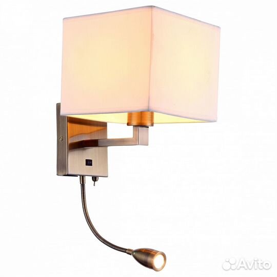 Бра с подсветкой Arte Lamp Hall A9249AP-2AB