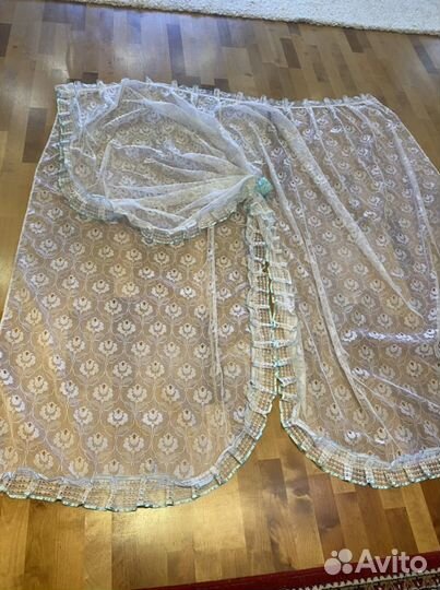 Шторы и тюль с ламбрикеном