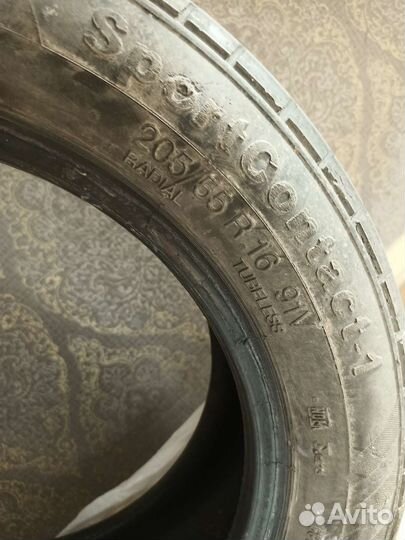 Continental SportContact 205/55 R16