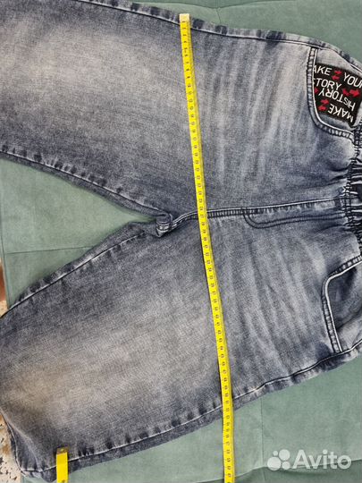 Шорты джинсовые для подростка, р.164