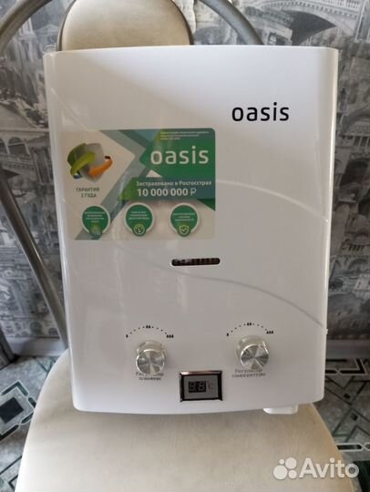 Бездымоходная газовая колонка