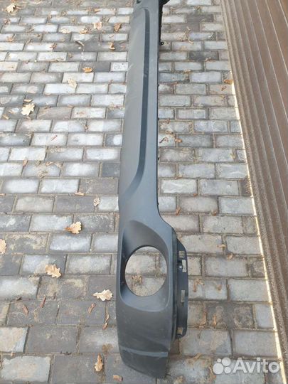 Диффузор, накладка заднего бампера бмвх5 ф15