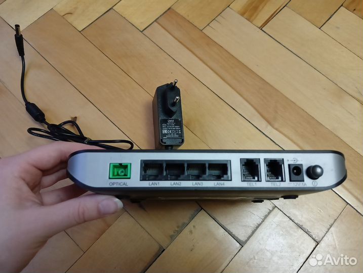 Оптоволоконный модем Huawei EchoLife HG850a