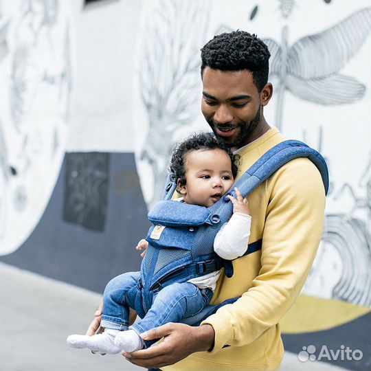 Эрго рюкзак ErgoBaby Omni 360 с вентиляцией сеткой