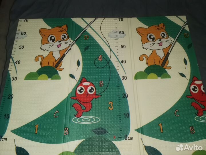 Складной детский коврик