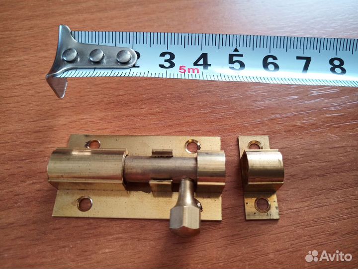 Латунные шпингалеты и петли