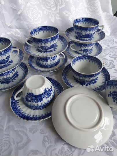 Сервиз Чайный/Кофейный Chinablaw W на 6 персон