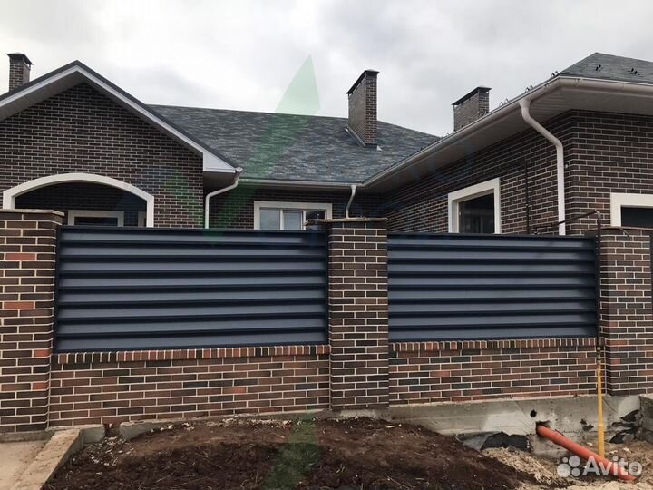 Заборы из жалюзи