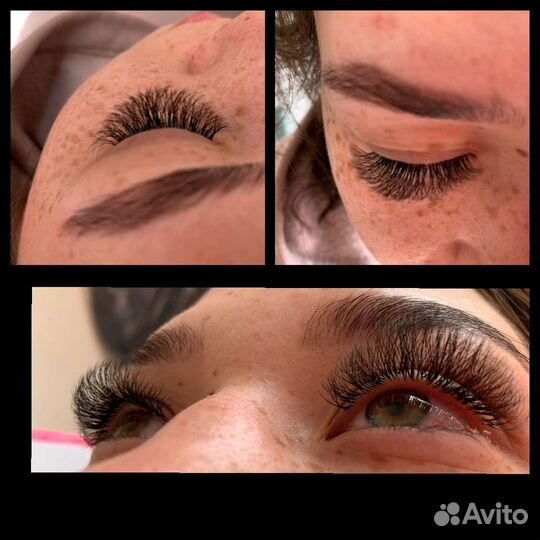 Наращивание ресниц и наращивание ногтей на дому