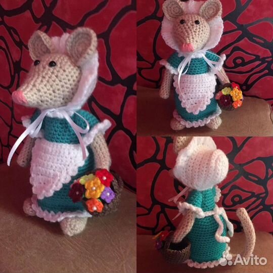 Вязаные игрушки ручной работы