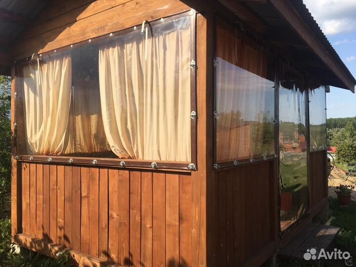 Мягкие окна на террасу