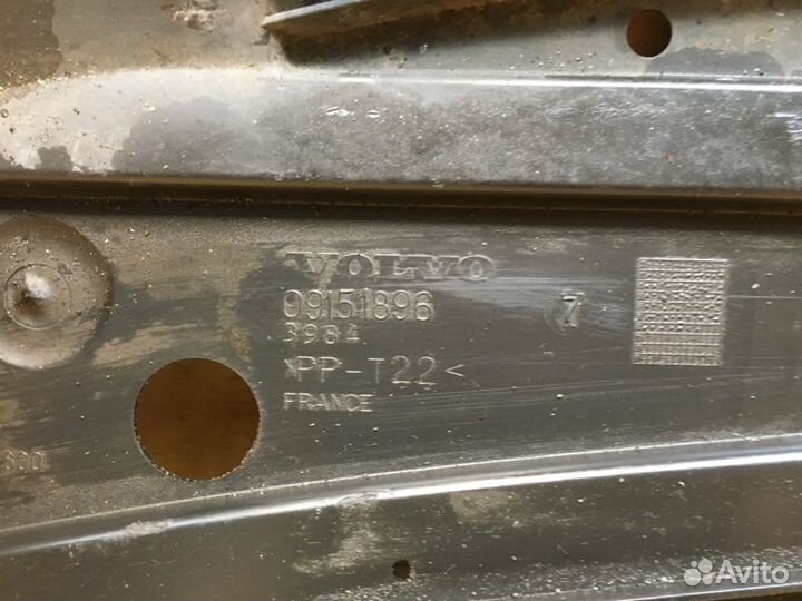 Защита радиатора volvo V70