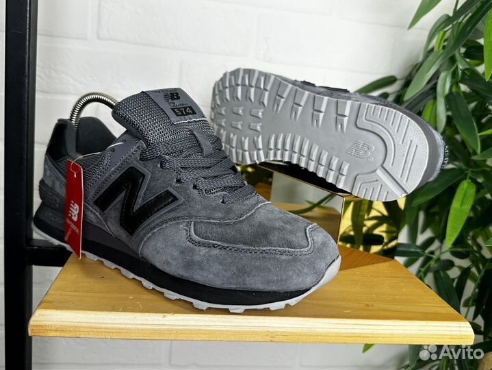 Кроссовки мужские New Balance 574 41-46 серые