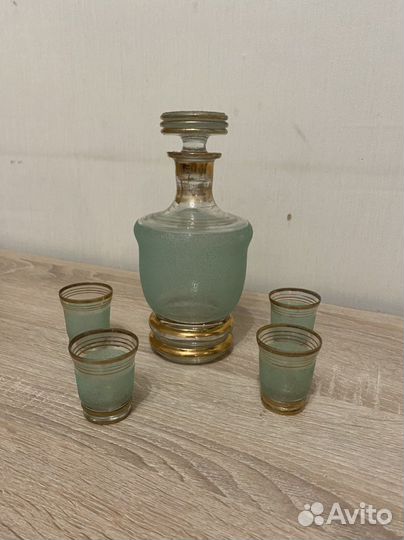 Графин со стопками СССР