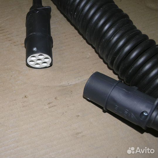 Кабель электрический спиральный 7,5м c ра (Контур)