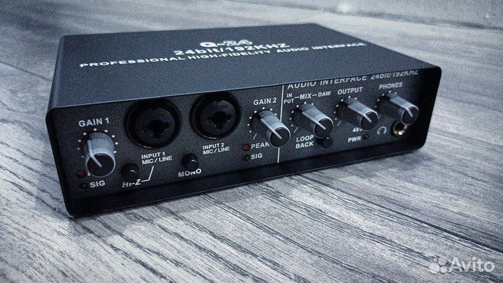 Внешняя звуковая карта для гитары