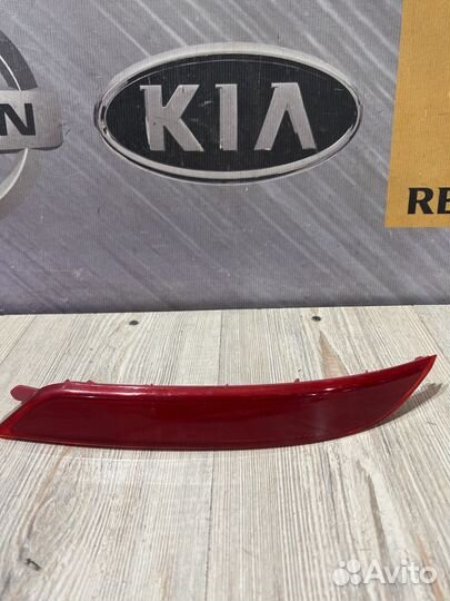 Катафот Отражатель заднего бампера Kia RIO 3 Лев