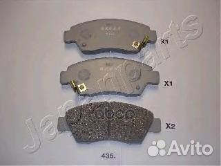 PA-435AF Колодки тормозные honda civic 91-05 пе