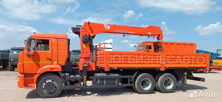 КамАЗ 65115-3094-48 с КМУ, 2023