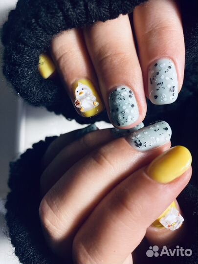 Маникюр Наращивание Ламинирование