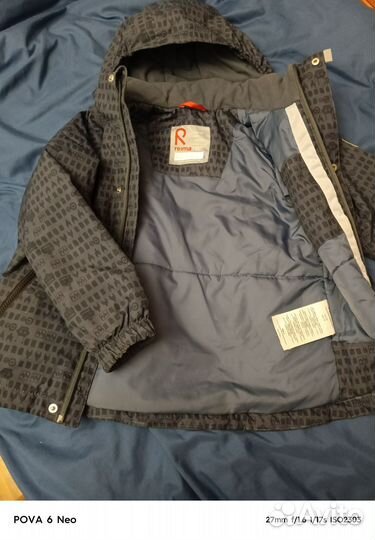 Куртка reima демисезонная на мальчика 122-128 см