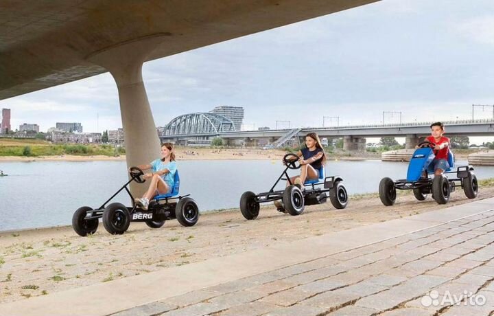 Веломобиль berg XL B.Super Blue