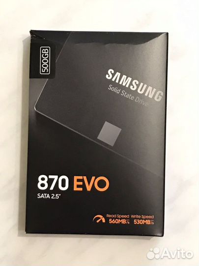 SSD накопитель Samsung 870 EVO 2.5