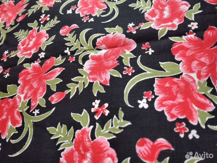 Отрез натуральной ткани. СССР