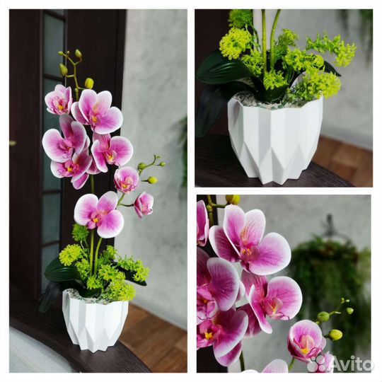 Искусственные цветы. Орхидея