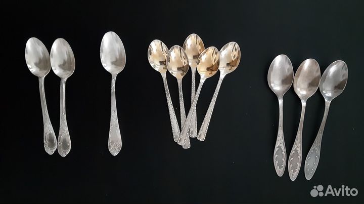 Мельхиоровые ложки и вилки