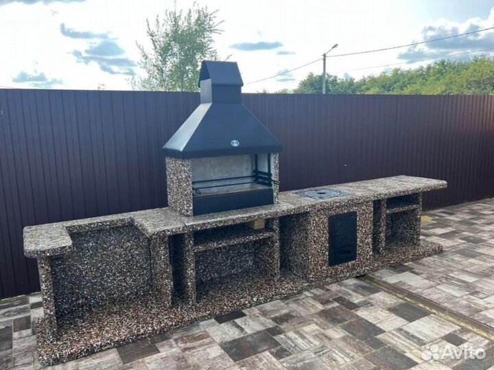 Мангал без кирпича