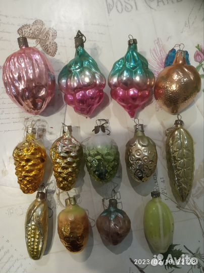 Елочные игрушки СССР Разное