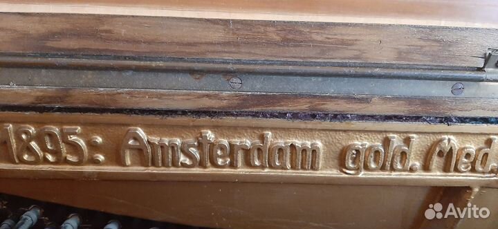 Антикварное немецкое пианино