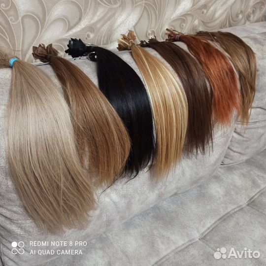 Наращивание волос модель