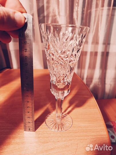 Фужеры хрустальные СССР новые