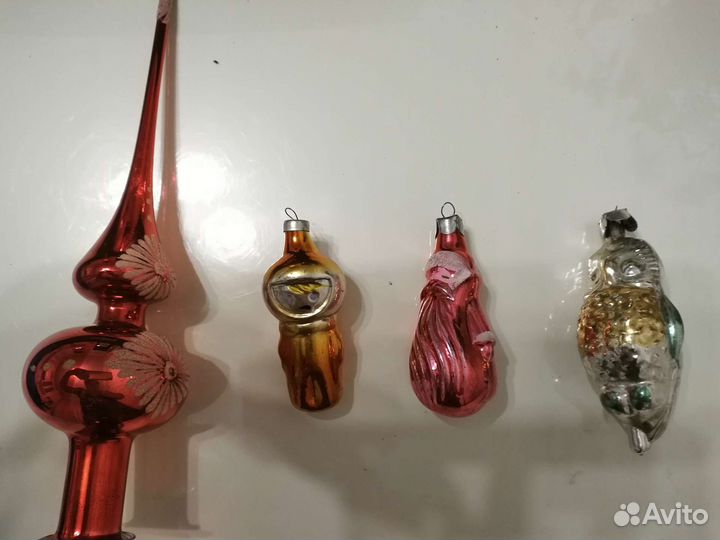 Елочные игрушки СССР