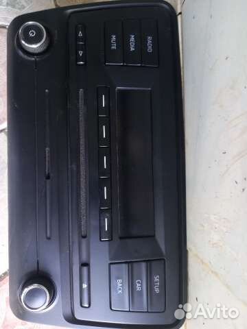 Штатная магнитола на skoda octavia a7