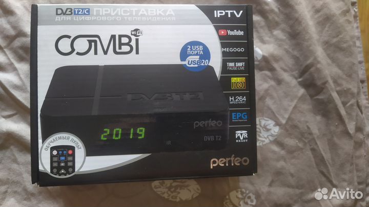 DVB-T2/C приставка для цифрового тв