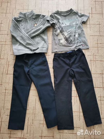Школьные брюки и рубашки на мальчика