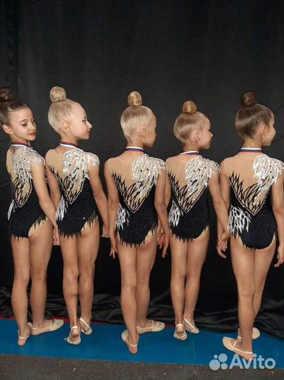Групповые купальники для художественной гимнастики
