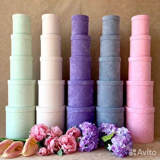 Шляпная коробка на заказ с лого