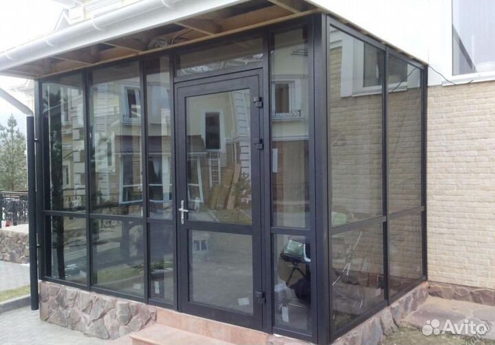 Входные группы, Алюминиевые двери