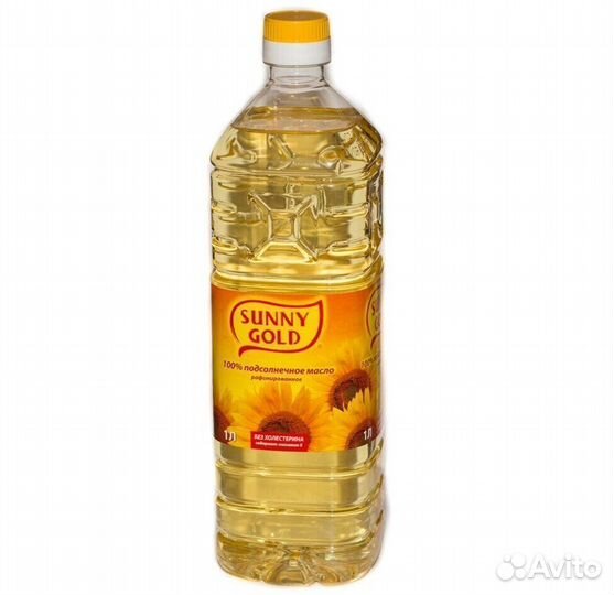 Опт - Масло Sunny Gold Подсолнечное 1л