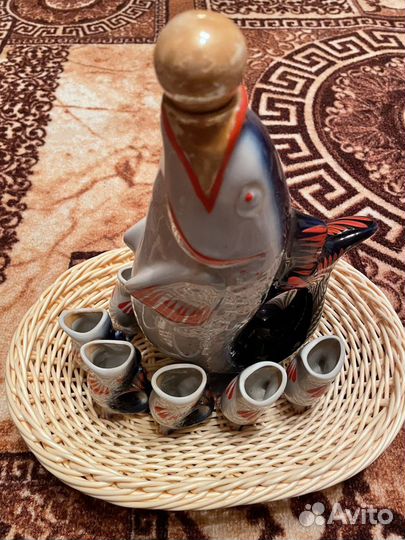 Графин с рюмками с СССР