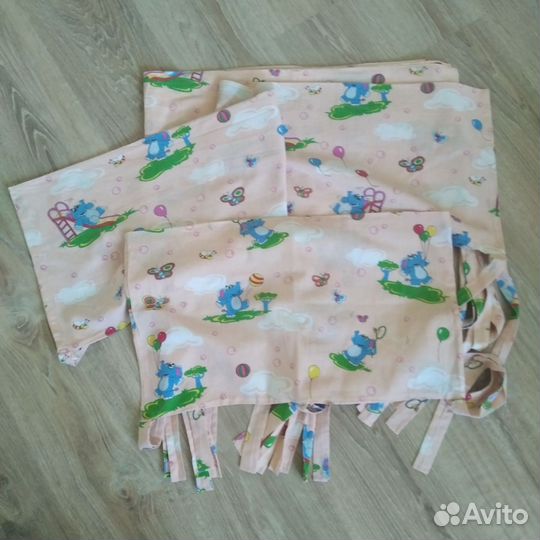 Чехлы на бортики в кроватку