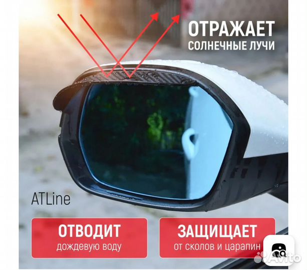 Козырьки на зеркала